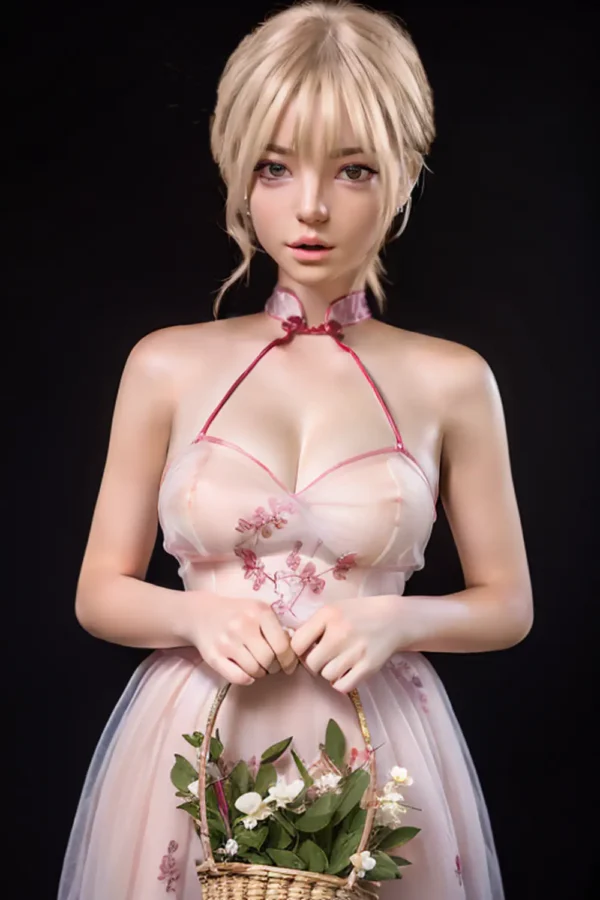 163CM Blonde TPE Sex Doll Vanessa In Stock(EU)