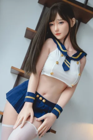 159CM Sailor Style Silicone Sexy Doll Irma
